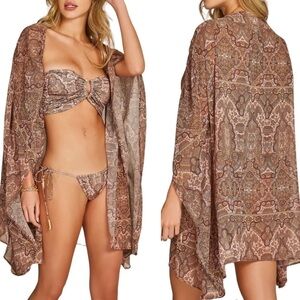Empress Brasil Malaga Kimono India Print